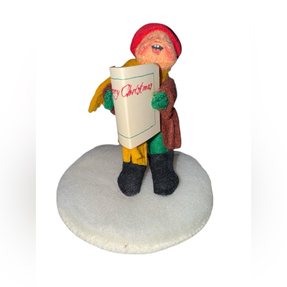 Vintage Annalee Christmas Caroler Ornament NWT and box